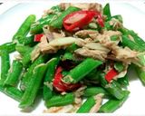 Foto langkah ke 6 dari resep 8. Tumis Buncis Tuna Kaleng.