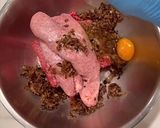 A picture of step 3 of Boerewors sausage roll.