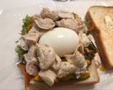 A picture of step 6 of Japanese Wanpaku Sandwich ("Wanpaku Sand").