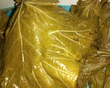 A picture of step 1 of Stuffed Grape Leaves (Egyptian Style).