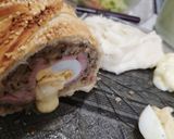 Foto del paso 6 de la receta: Rollo de carne envuelto en masa de hojaldre