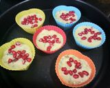 A picture of step 2 of Pomegranate idli from leftover rice and wheat flour.