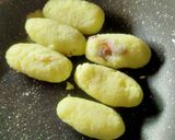 A picture of step 8 of Kalakand rolls.