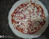 A picture of step 5 of Malai boti pizza.