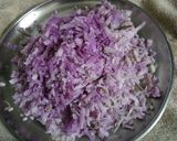 A picture of step 1 of Purple Yam delight.