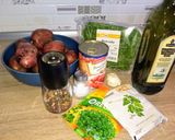 Pas rețetă Cartofi în sos de roșii cu rucola 1 fotografie