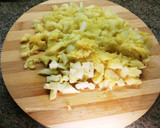 Foto del paso 3 de la receta: Calabacines redondos rellenos de champiñones