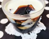 A picture of step 4 of Easy Coffee Jelly (with Gelatin).