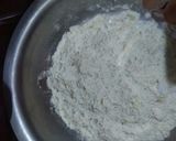 A picture of step 1 of Layered mathri.