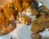 A picture of step 4 of Chicken Satay with Peanut Sauce.