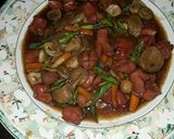 Foto langkah ke 5 dari resep Mushrom sosis with teriyaki sauce.