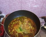 শিম-বড়ি দিয়ে কাতলা মাছের ঝোল (shim bori diye katla macher jhol recipe in Bengali) রেসিপি ধাপ - 6 ছবি