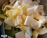 Une image de l'étape 3 de Bar en cocotte et ses légumes au mascarpone.
