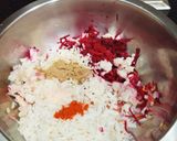 A picture of step 1 of Beetroot Potato Sandwich.