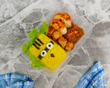 Cara Membuat Nasi Bento Minion 5