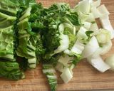 Foto del paso 1 de la receta: Cintas con pack-choi