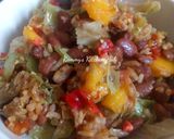 A picture of step 4 of Carribean Rice #MyUniqueRice contest.