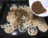 A picture of step 2 of Baked Lotus Root With Sichuan Peppercorns.