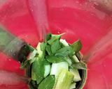 Foto langkah ke 1 dari resep Jus Timun Mint.