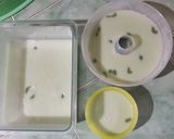 Foto langkah ke 2 dari resep Pudding dawet gula merah.