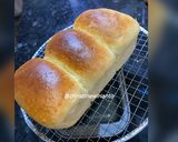 Foto langkah ke 10 dari resep Resep Roti Tawar Lembut Hokkaido Milk Bread(tanpa pelembut)Metode Waterroux.