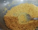 A picture of step 1 of Besan ke ladoo.