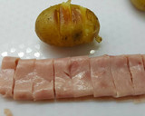 Foto del paso 3 de la receta: Mini patatas de jamón y queso