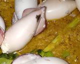 Foto langkah ke 4 dari resep Gulai cumi dan telor.