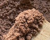 A picture of step 1 of Ragi coconut laddoos.