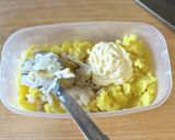 A picture of step 6 of Edamame Potato Salad (Jade Salad).