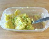 A picture of step 9 of Edamame Potato Salad (Jade Salad).