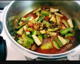 A picture of step 3 of Tasty mung bean turai masaledar sabji.