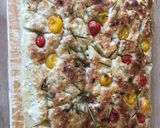 Une image de l'étape 6 de Focaccia tomates et romarin.