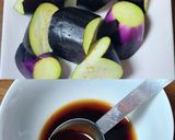 A picture of step 2 of Sweet and Savory Teriyaki Chicken Breast with Eggplant.