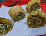 A picture of step 9 of PinWheel sandwich.