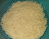 صورة لخطوة 2 من وصفة سباغيتي بالقشدة الطرية والفطر وصفة سهلة وسريعة 😋
