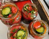 Uborkasaláta „Sláger” recept fázis 2 fotója