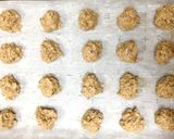 A picture of step 5 of Bite-size Banana Walnut Drop Cake with Oat Flour.