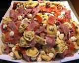 A picture of step 4 of Cold Tortellini Salad.