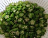 A picture of step 10 of Chilled Soba with Grated Yam & Okra.