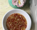 Hình bước làm 1 của món Cá thu sốt tỏi ớt