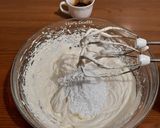 A picture of step 9 of Mini Zuccotto with Coffee Frosting and Meringue.
