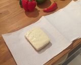 A picture of step 2 of Easy Mango Tofu Red Thai curry.