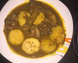 A picture of step 10 of Pepper soup with potatoes.