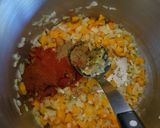 A picture of step 3 of Vegan chilli con carne.