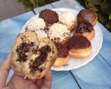 Foto langkah ke 5 dari resep Donat Oreo.