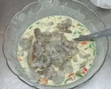 Foto langkah ke 2 dari resep Bakwan Udang Daun Jeruk.
