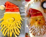 A picture of step 4 of Christmas Santa Pull a Part Bread.