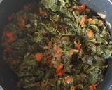 Managu in coconut milk recipe step 5 photo