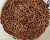 A picture of step 3 of Ragi cheela.